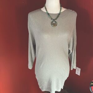 Sage green summer sweater dress s small